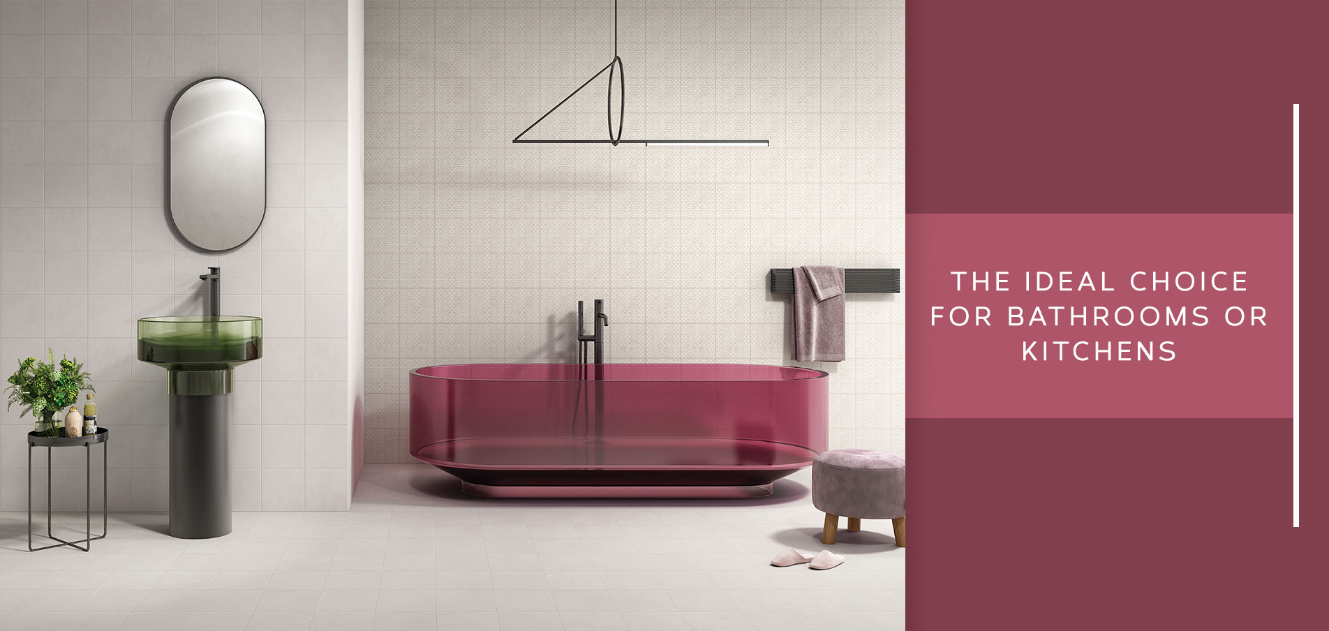 Vitrified Tiles: Ideal Choice for Bathrooms or Kitchens by Simpolo